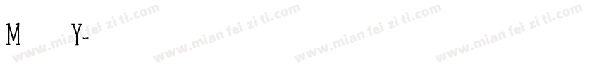 Microsft Y字体转换